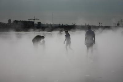 Bordeaux 3 - La Bourse, la brume